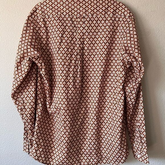 NWT Far Afield Button Down 100% Cotton Shirt Size L - Picture 2 of 9